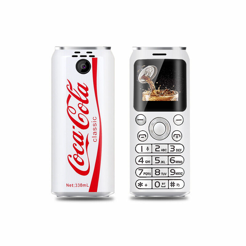 Coca-Cola Mini Unlocked Dual Sim Mobile Phone – WHITE